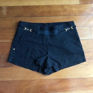 Black Gold Chain Shorts || 0